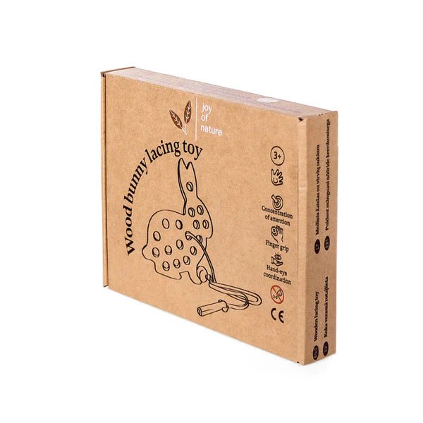Bunny Lacing Toy - The Nurturing Nook