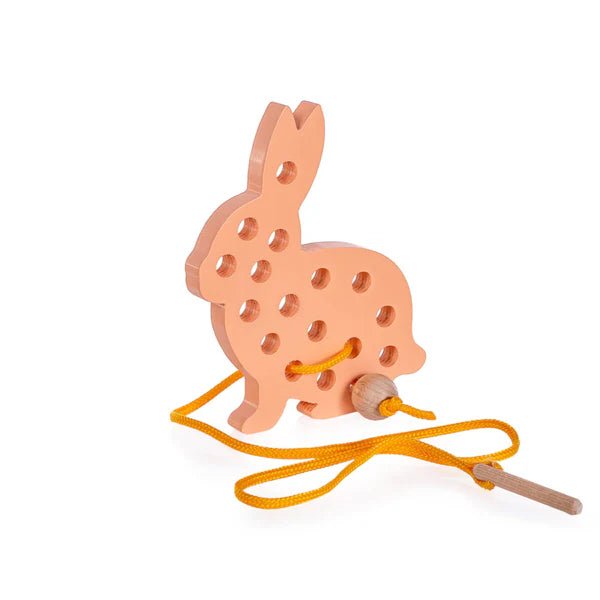 Bunny Lacing Toy - The Nurturing Nook