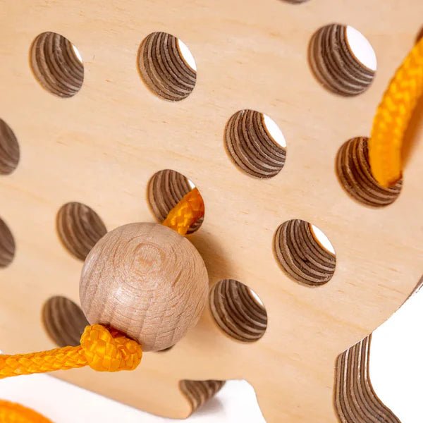 Bunny Lacing Toy - The Nurturing Nook