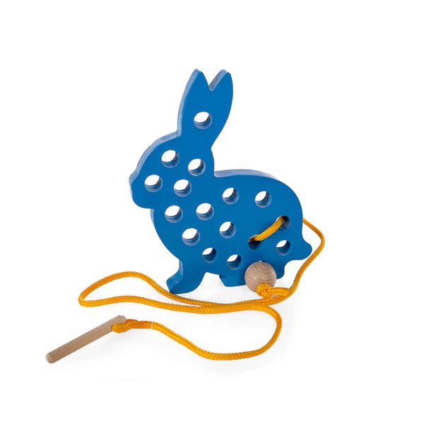Bunny Lacing Toy - The Nurturing Nook
