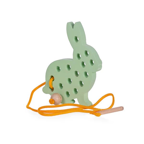 Bunny Lacing Toy - The Nurturing Nook