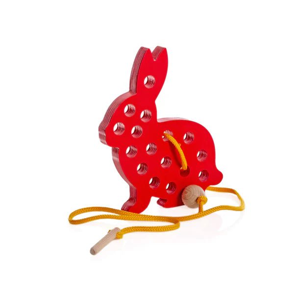 Bunny Lacing Toy - The Nurturing Nook