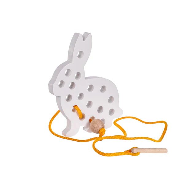 Bunny Lacing Toy - The Nurturing Nook