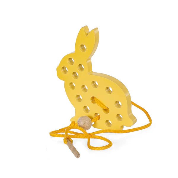 Bunny Lacing Toy - The Nurturing Nook
