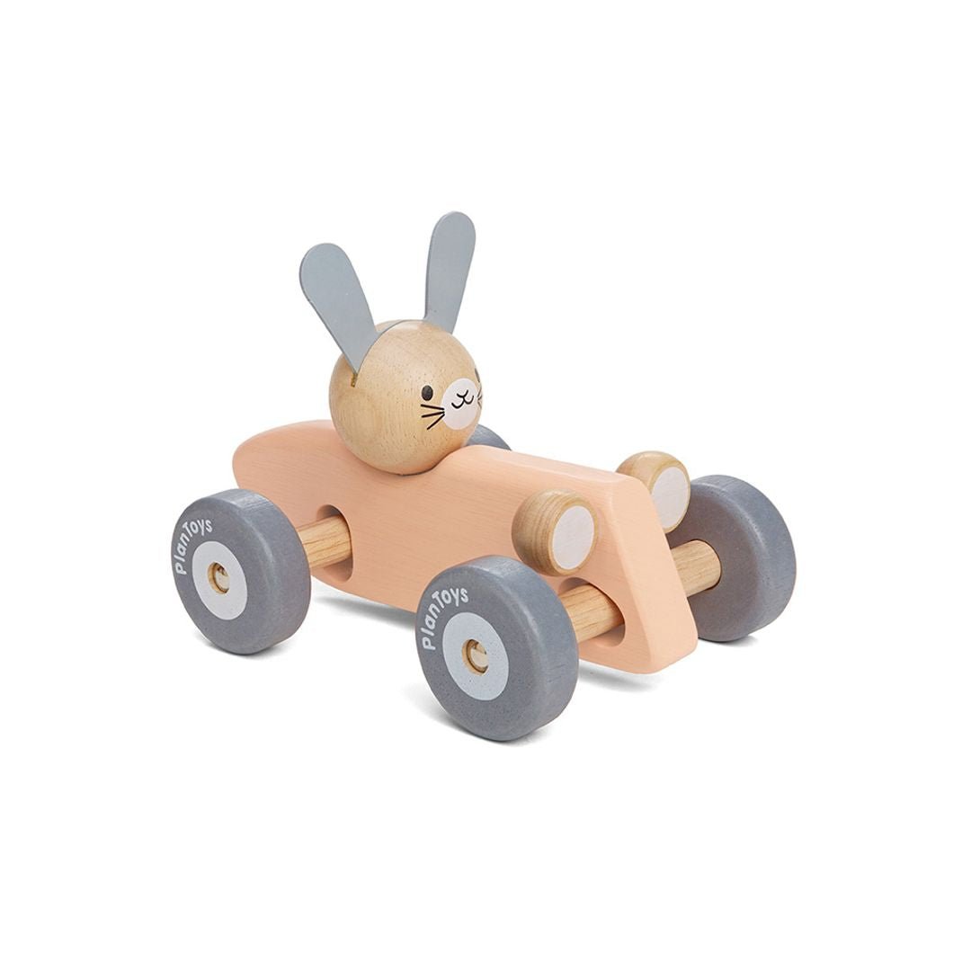 Bunny Racing Car - The Nurturing Nook