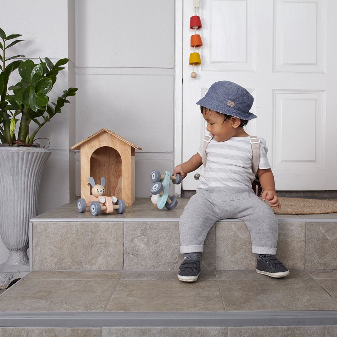 Bunny Racing Car - The Nurturing Nook