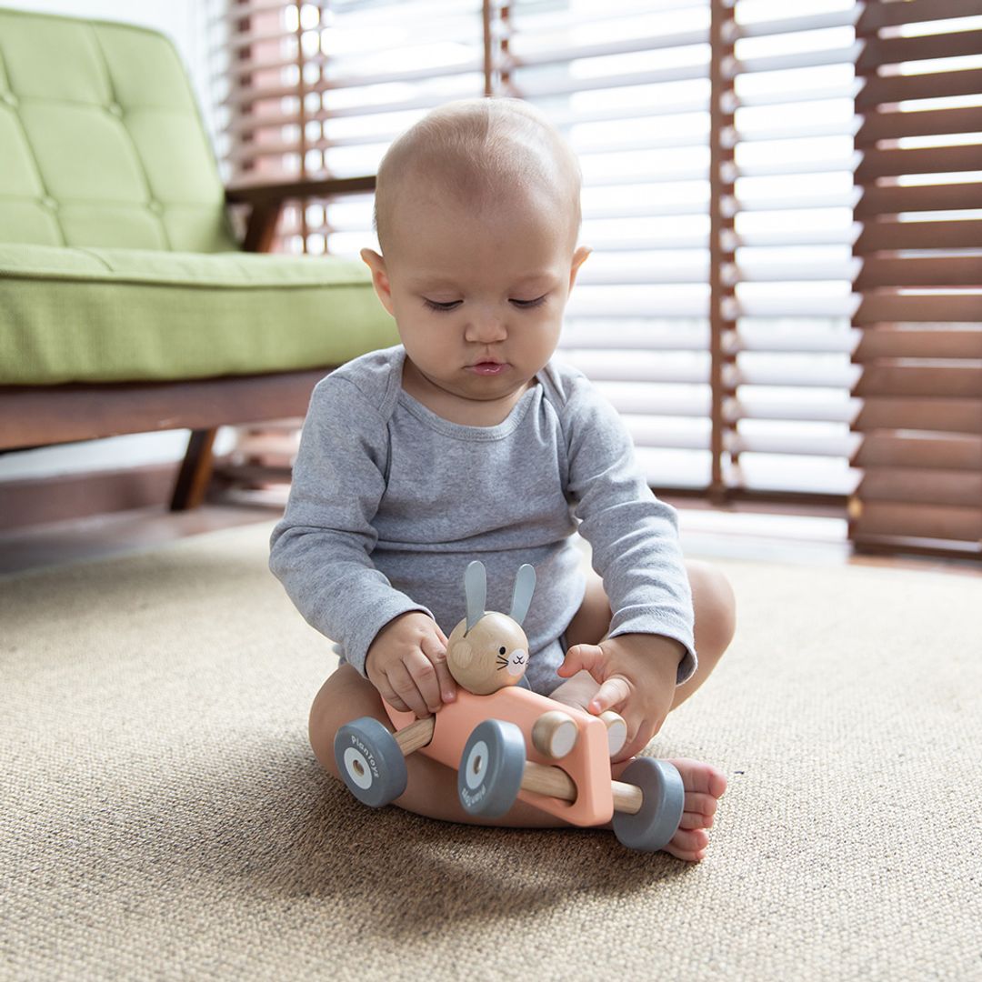 Bunny Racing Car - The Nurturing Nook