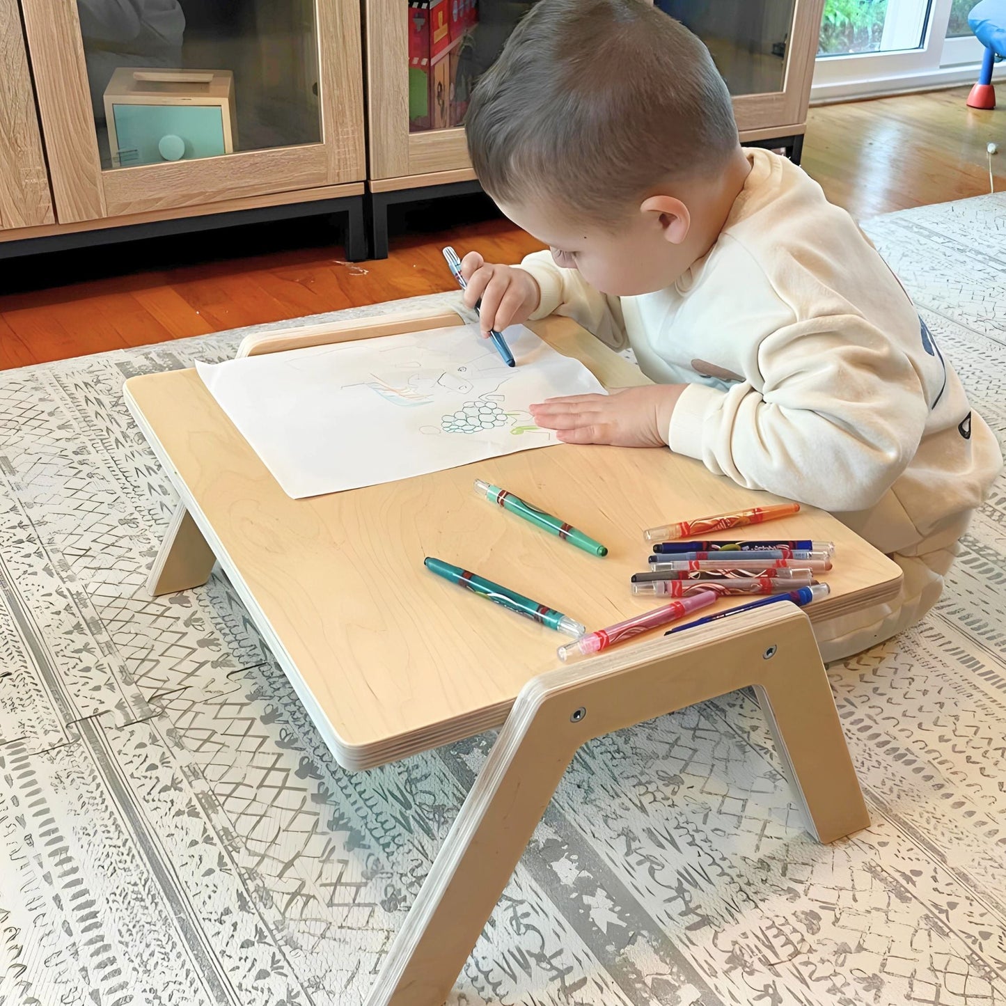 Chowki Table - The Nurturing Nook