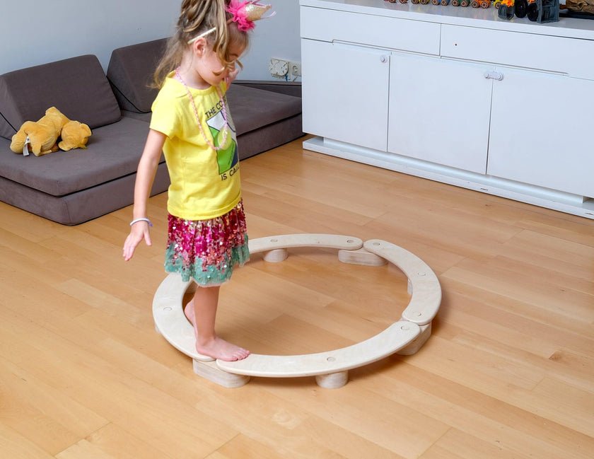 Circular Balance Beam Set - The Nurturing Nook