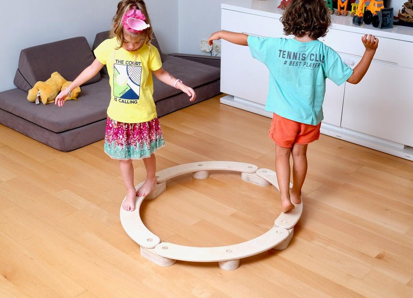 Circular Balance Beam Set - The Nurturing Nook
