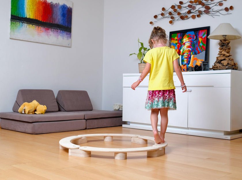 Circular Balance Beam Set - The Nurturing Nook