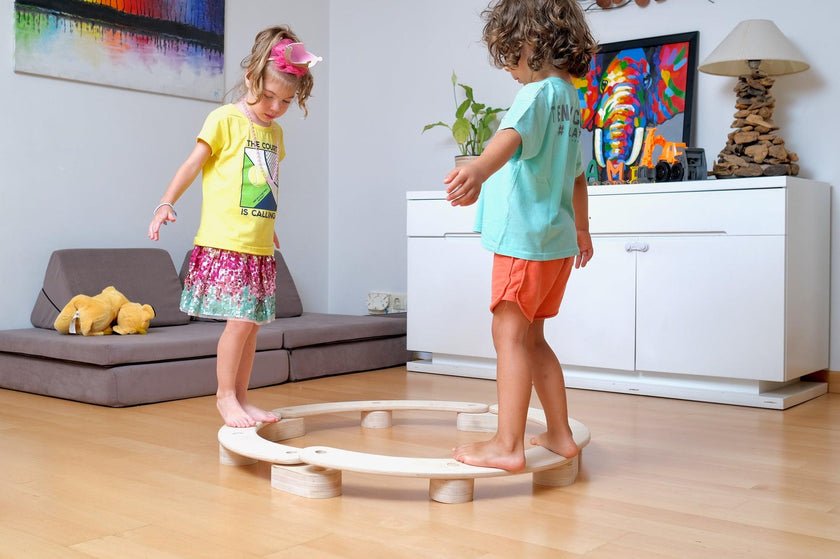 Circular Balance Beam Set - The Nurturing Nook
