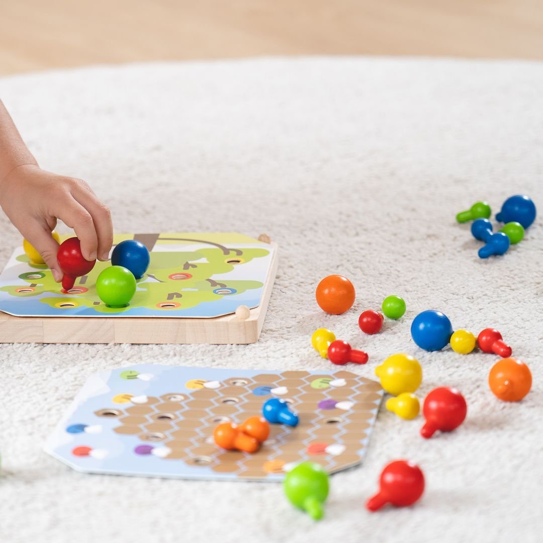 Creative Peg Board - The Nurturing Nook