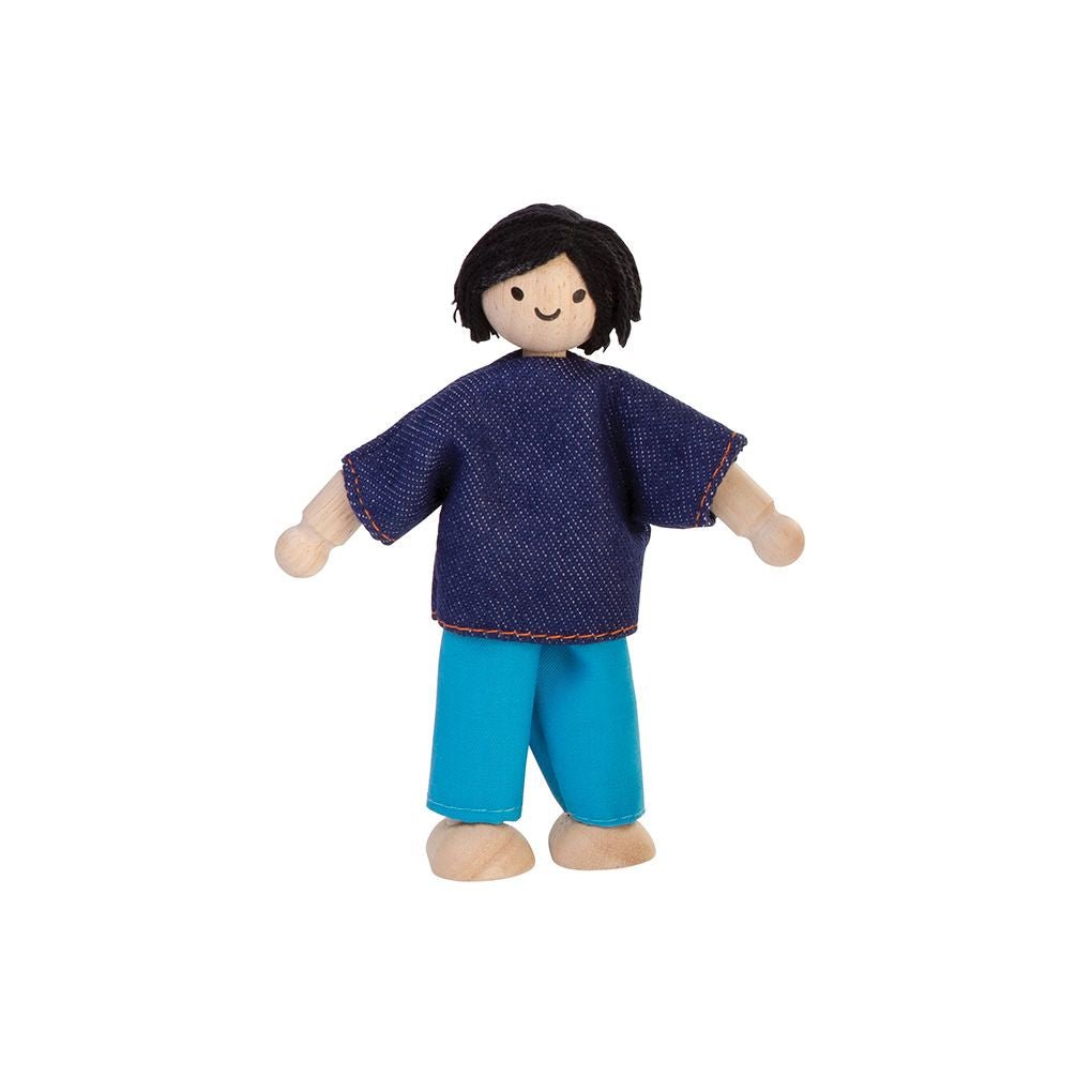 Dad Dollhouse Figure - Fair Skin Tone - The Nurturing Nook