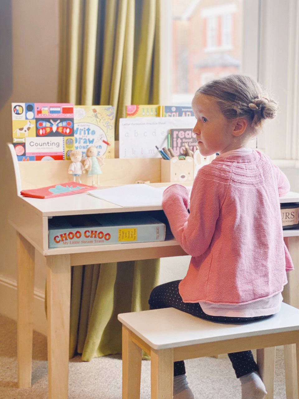Desk and Chair - The Nurturing Nook