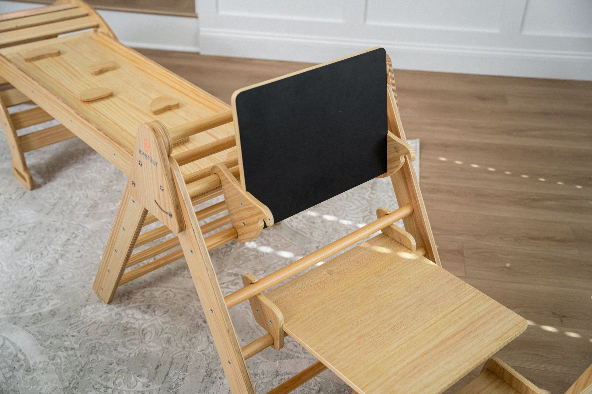 Desk and Chair Attachment to the Pikler Hazel & Olive - The Nurturing Nook