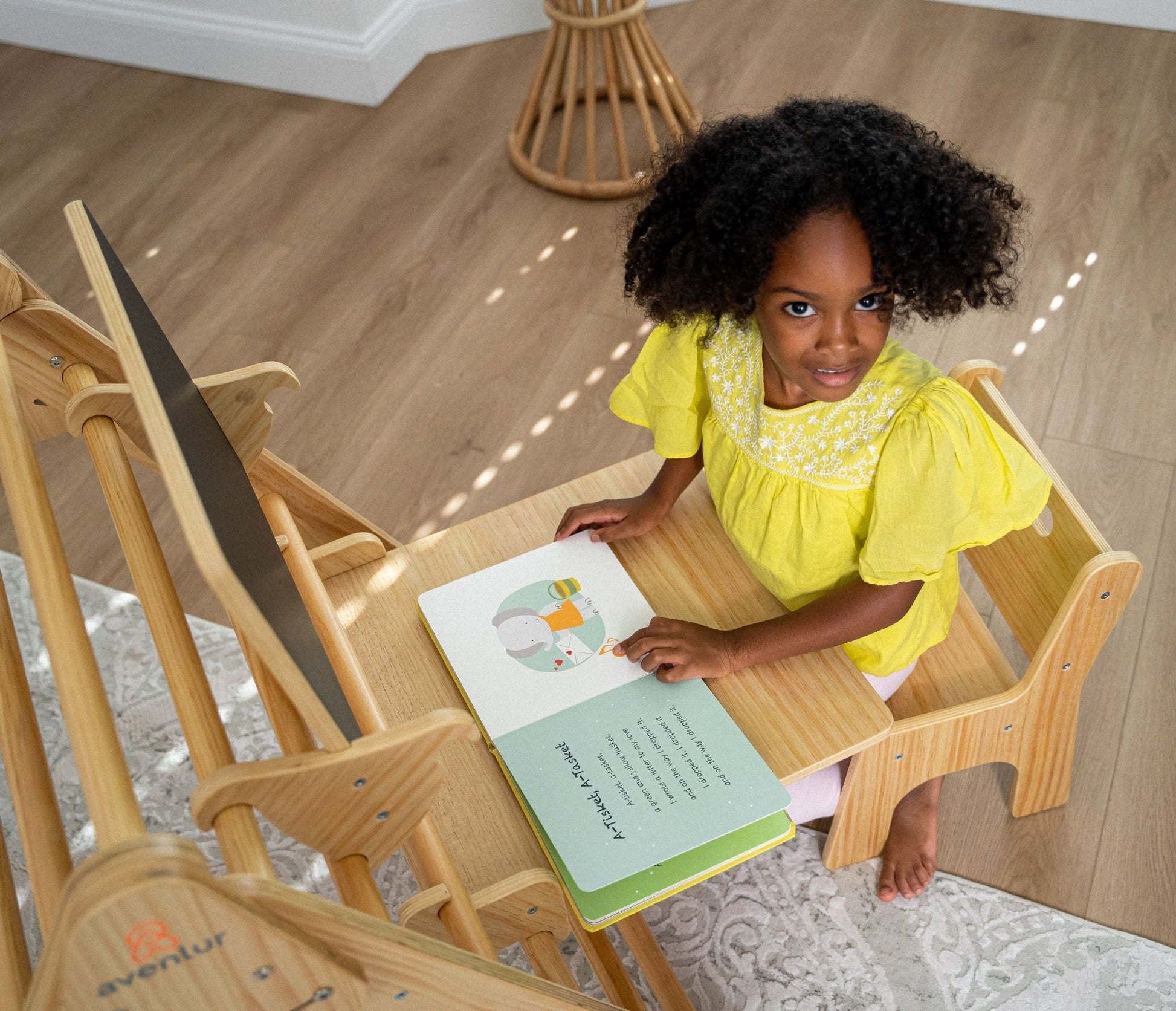 Desk and Chair Attachment to the Pikler Hazel & Olive - The Nurturing Nook