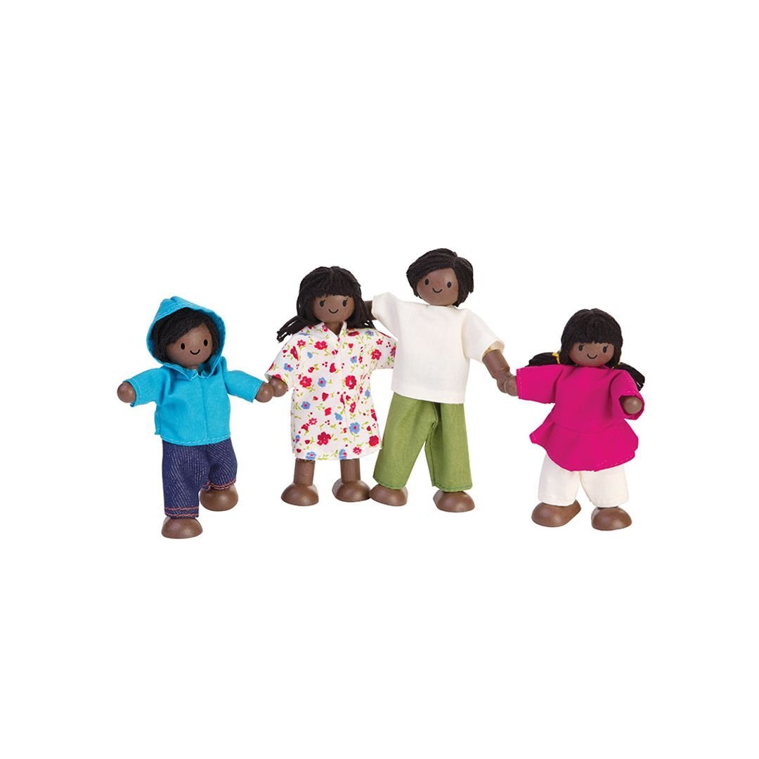 Doll Family - Dark Skin Tone - The Nurturing Nook