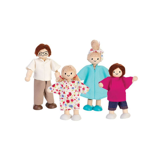 Doll Family - Light Skin Tone - Brown Hair - The Nurturing Nook