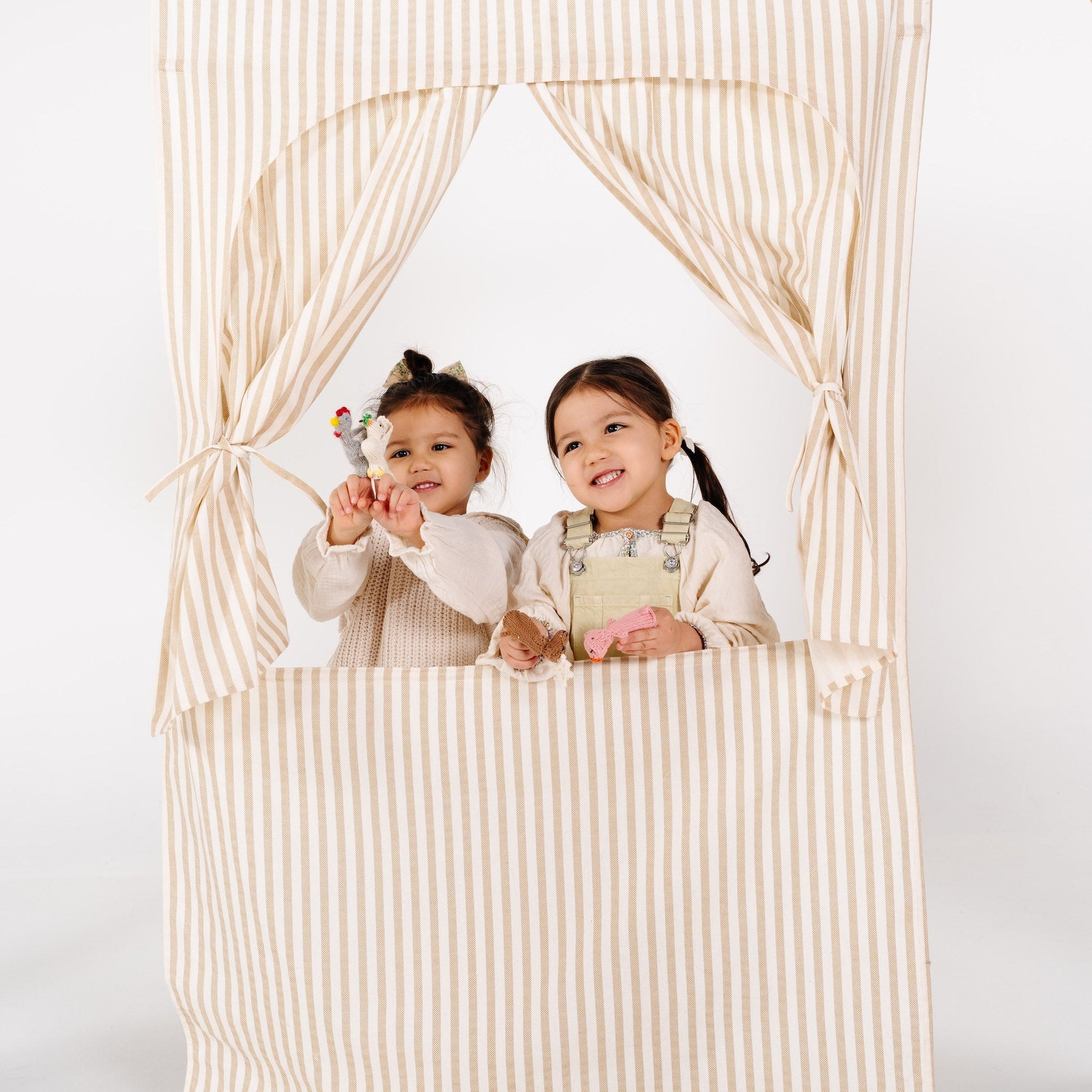 Doorway puppet theater - The Nurturing Nook