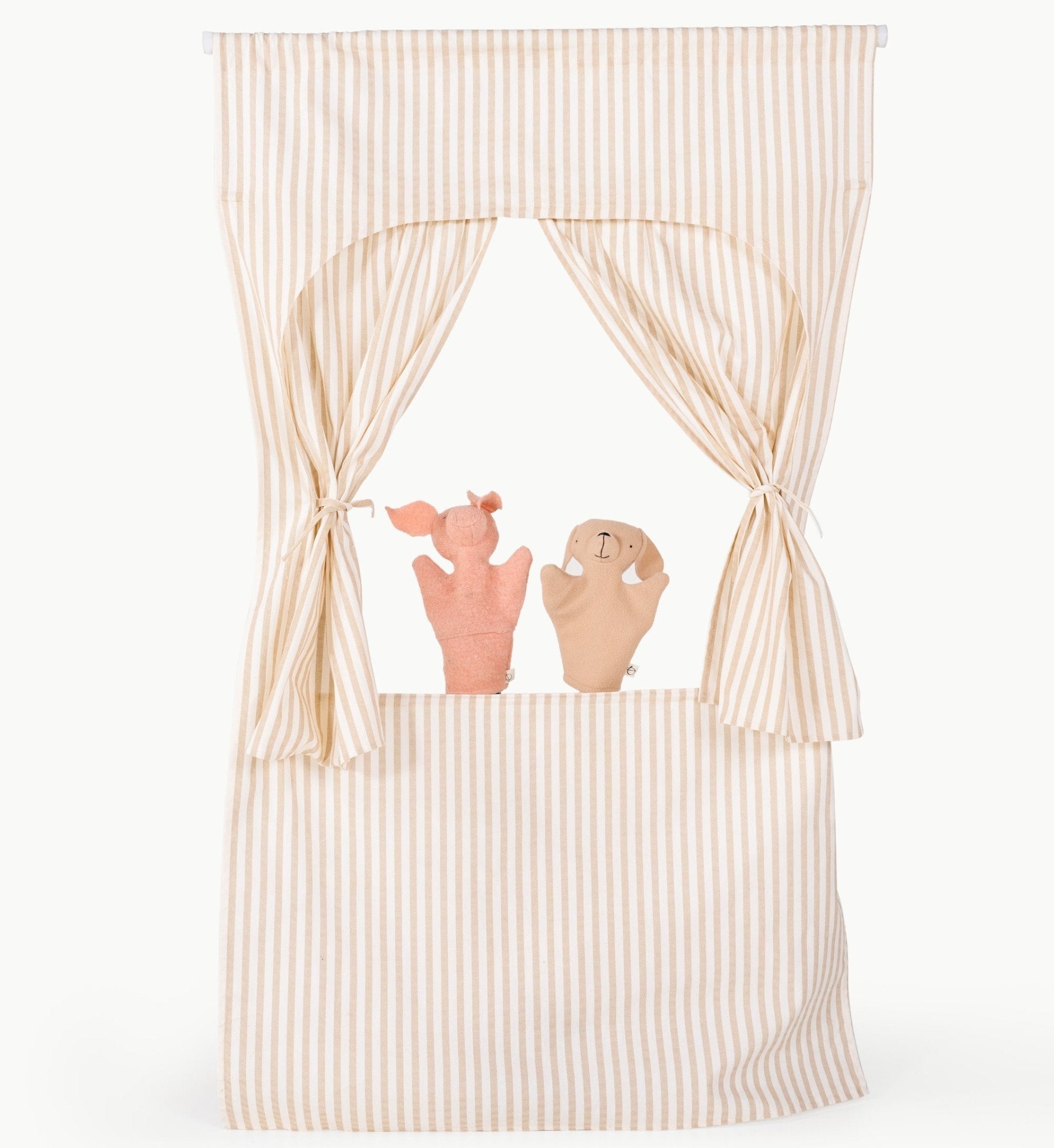 Doorway puppet theater - The Nurturing Nook