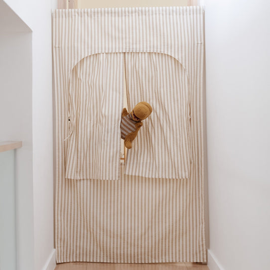 Doorway puppet theater - The Nurturing Nook