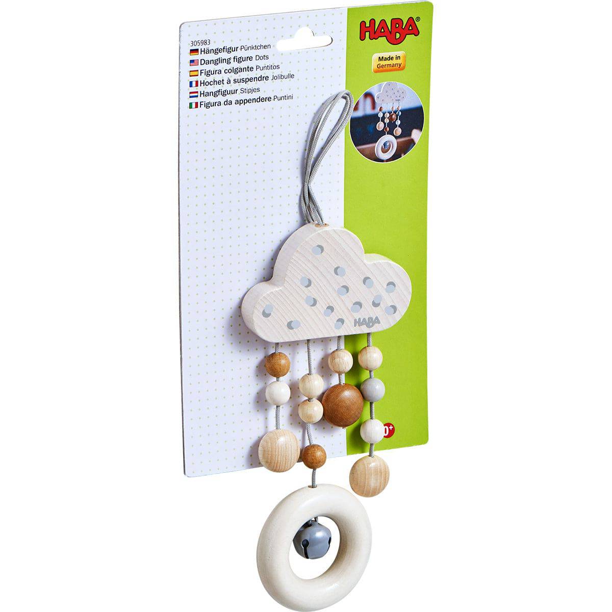 Dots Wooden Hanging Toy - The Nurturing Nook
