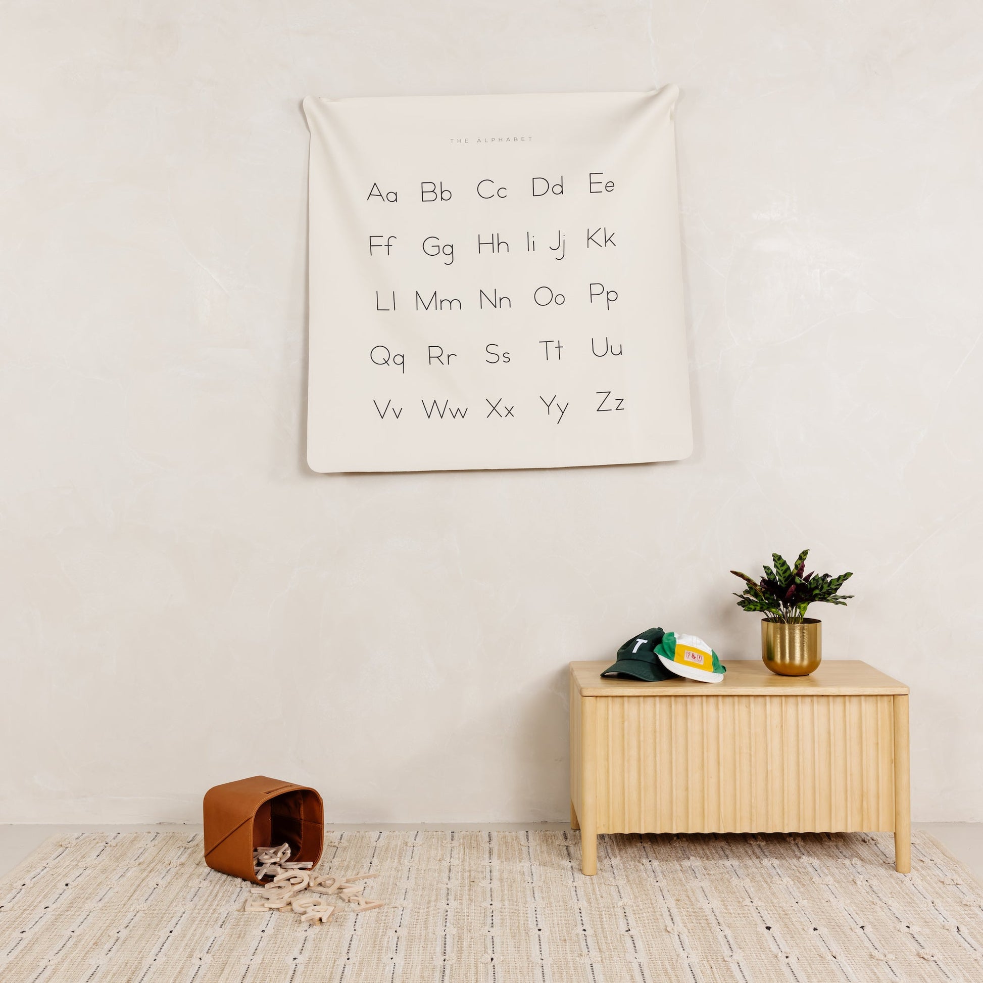 Educational hanging tapestry - Small - The Nurturing Nook