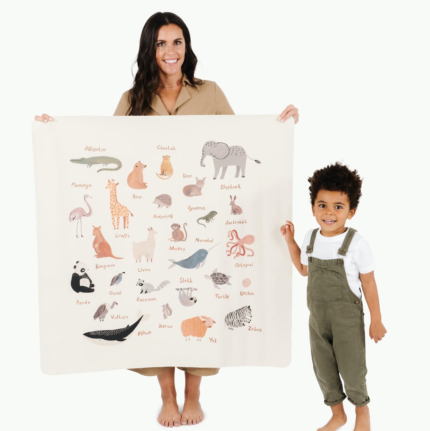 Educational hanging tapestry - Small - The Nurturing Nook