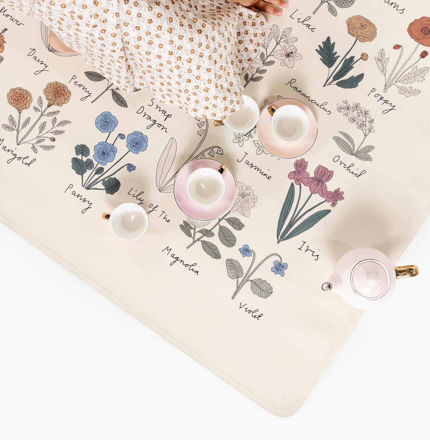 Educational hanging tapestry - Small - The Nurturing Nook