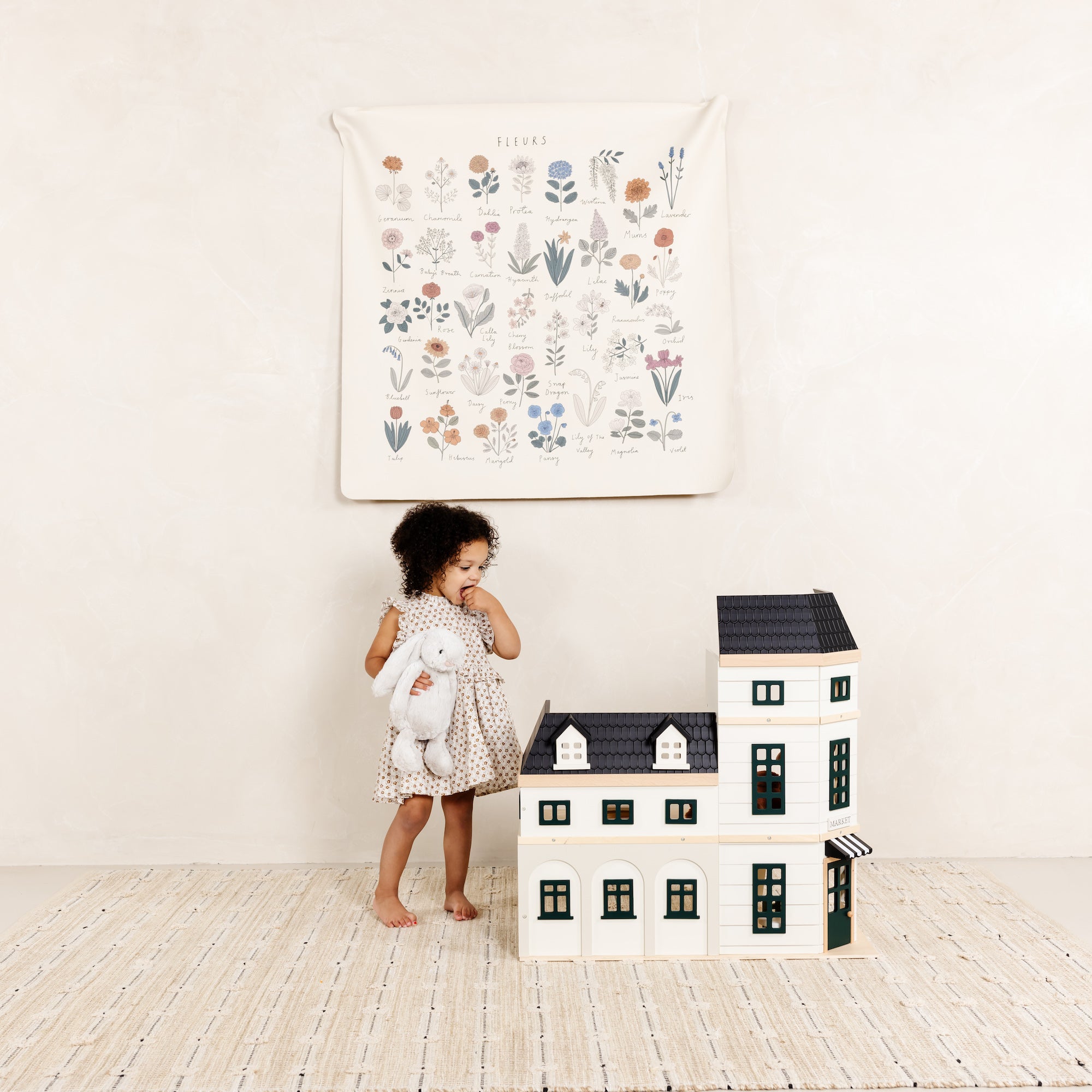 Educational hanging tapestry - Small