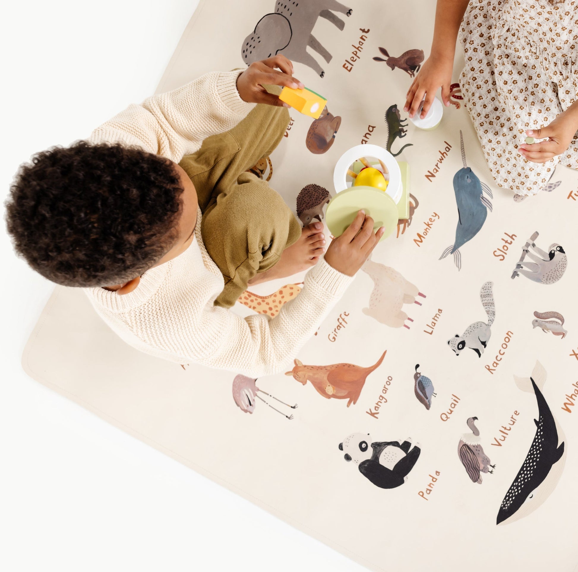 Educational hanging tapestry - Small - The Nurturing Nook