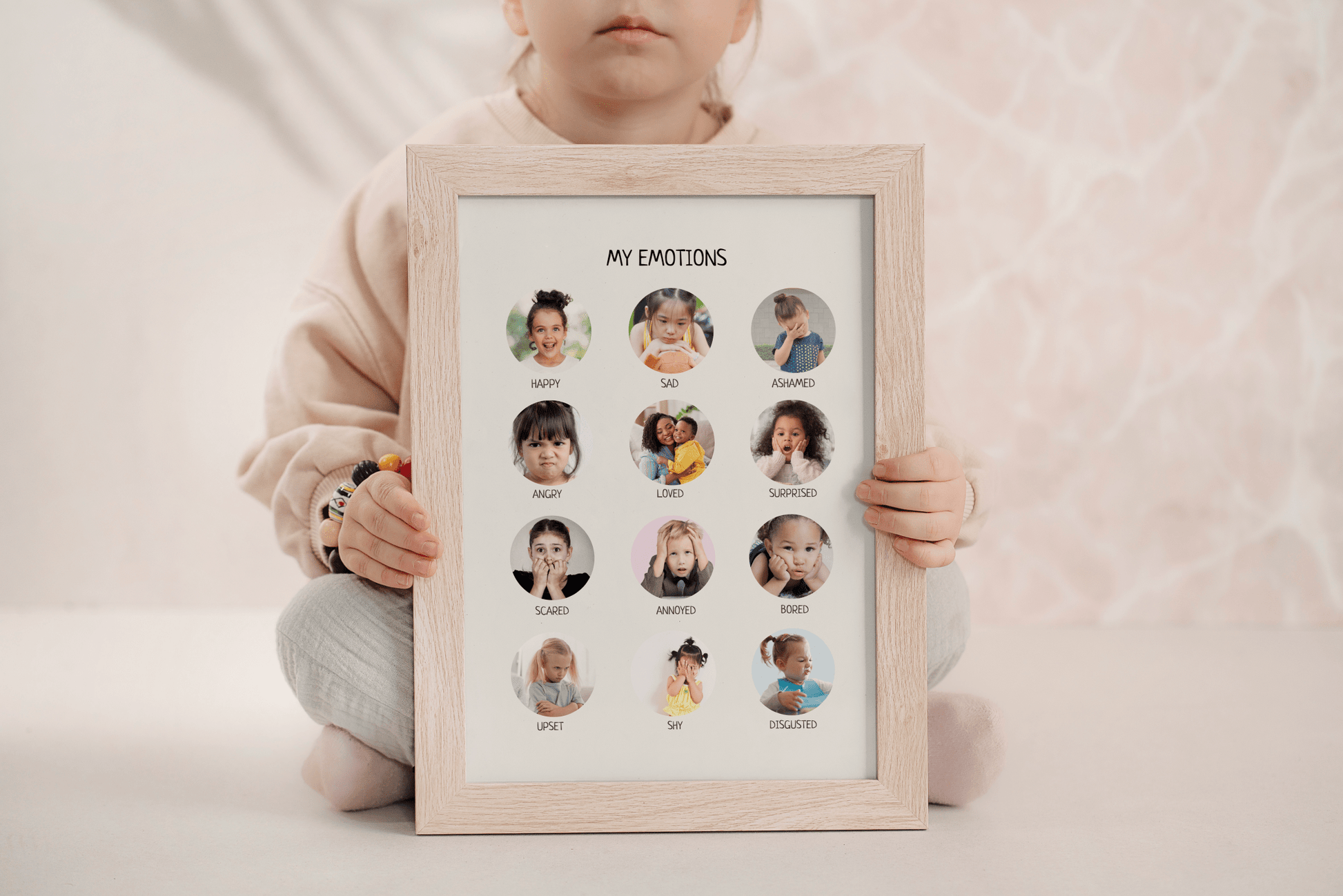 Feelings & Emotions Poster - Calming Techniques Chart for Classroom, Montessori & Homeschool Decor | Digital Download - The Nurturing Nook