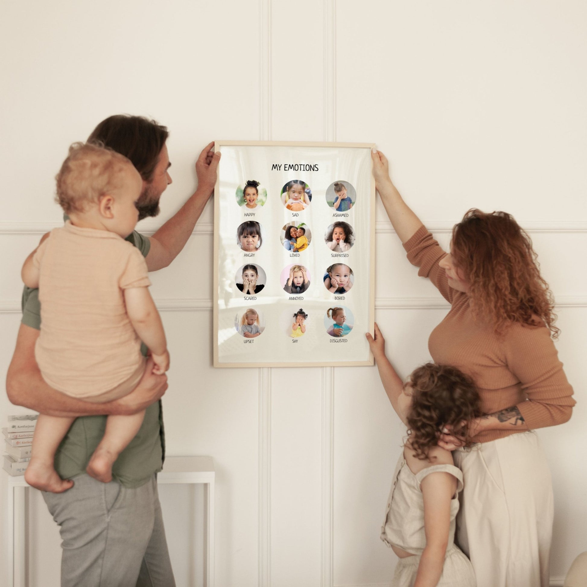 Feelings & Emotions Poster - Calming Techniques Chart for Classroom, Montessori & Homeschool Decor | Digital Download - The Nurturing Nook