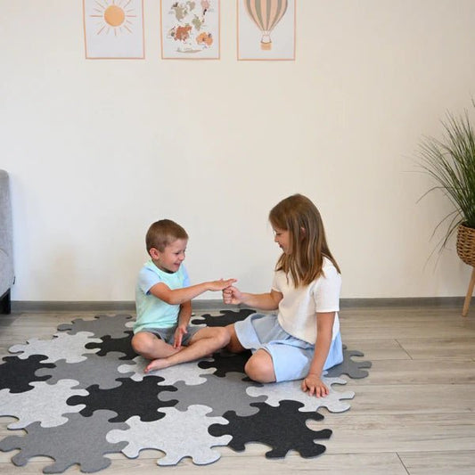 Felt Puzzle Playmat - The Nurturing Nook