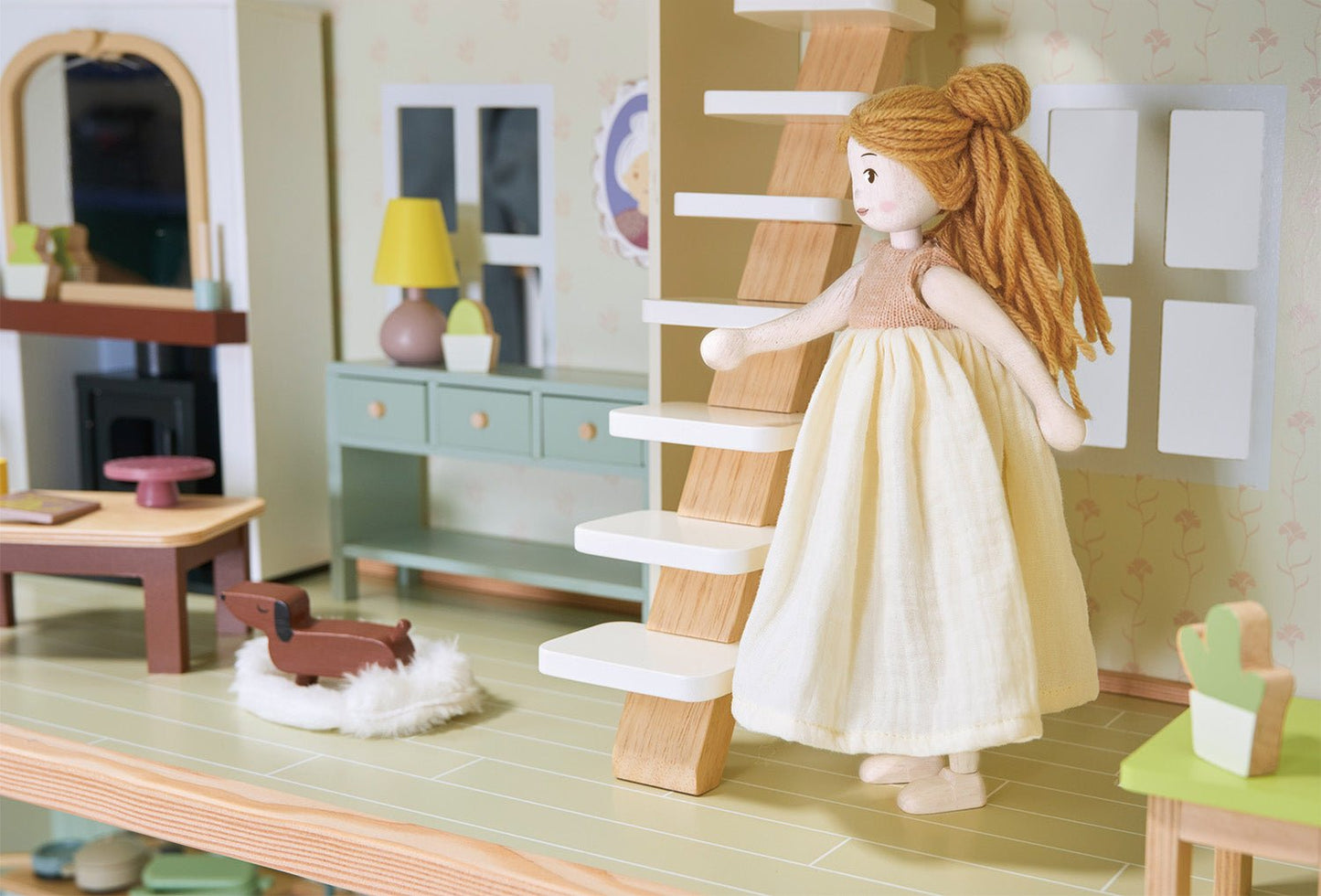 Ferne Wooden Doll - The Nurturing Nook