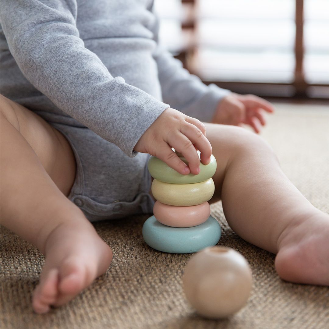 First Stacking Ring - Pastel - The Nurturing Nook