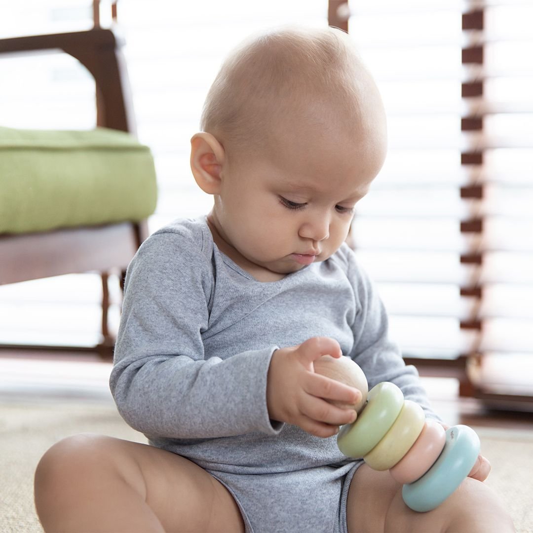 First Stacking Ring - Pastel - The Nurturing Nook