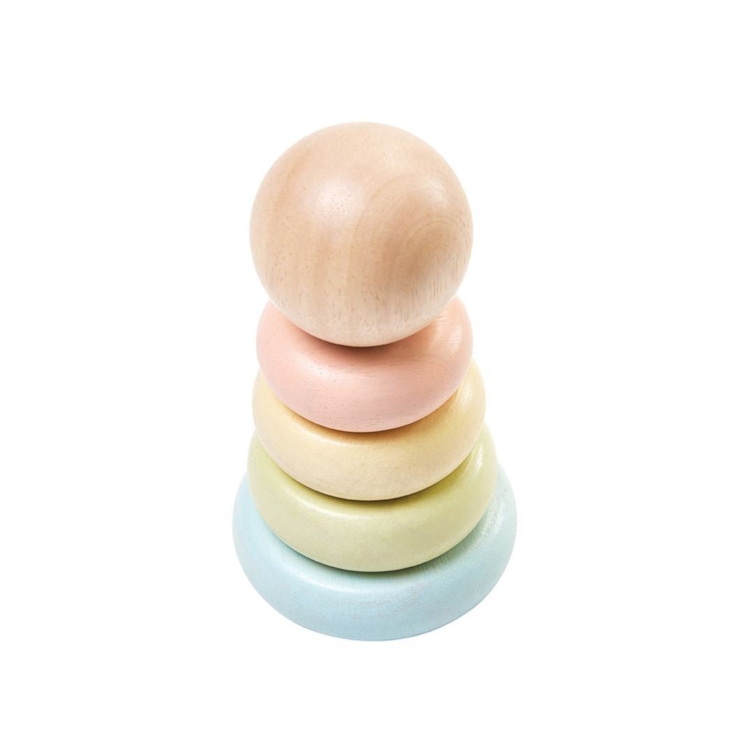 First Stacking Ring - Pastel - The Nurturing Nook