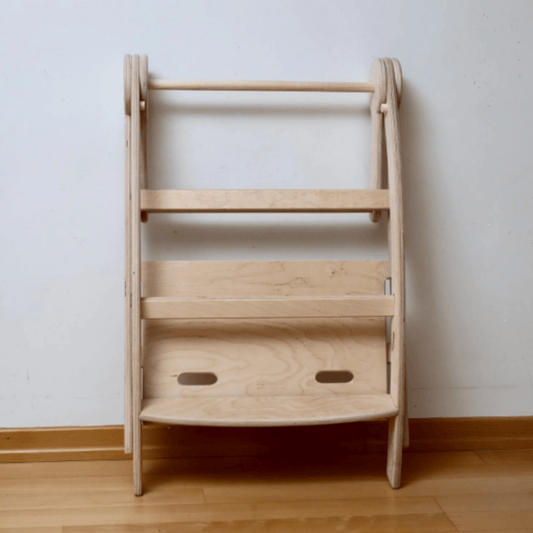 Foldable Toddler Tower for Twins/ Siblings - The Nurturing Nook
