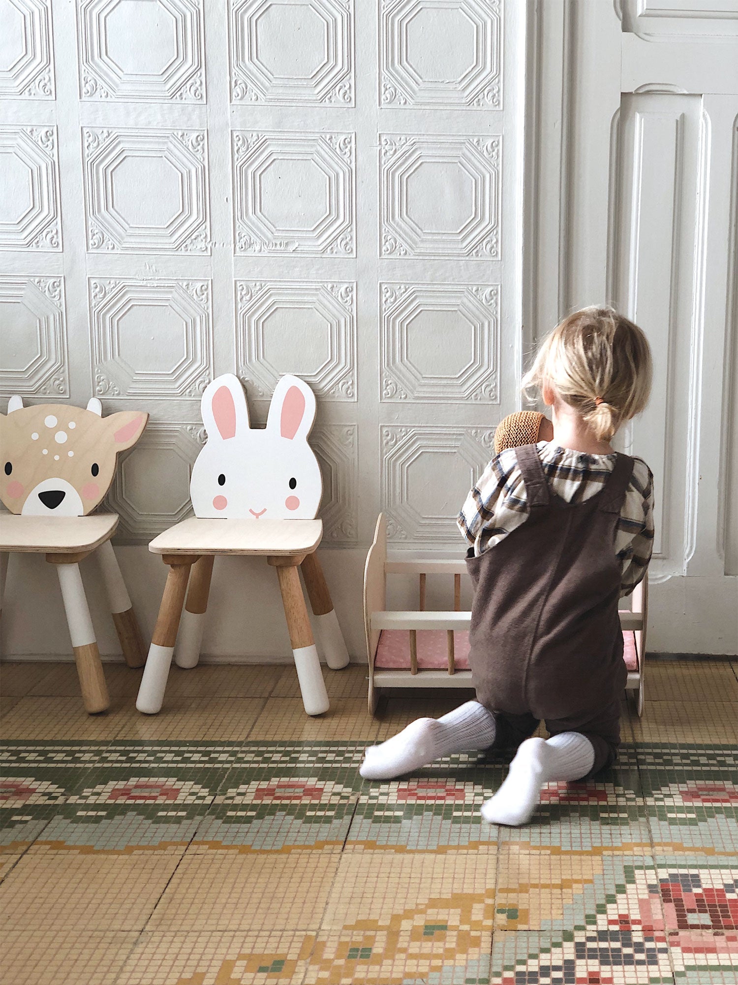 Forest Rabbit Chair - The Nurturing Nook