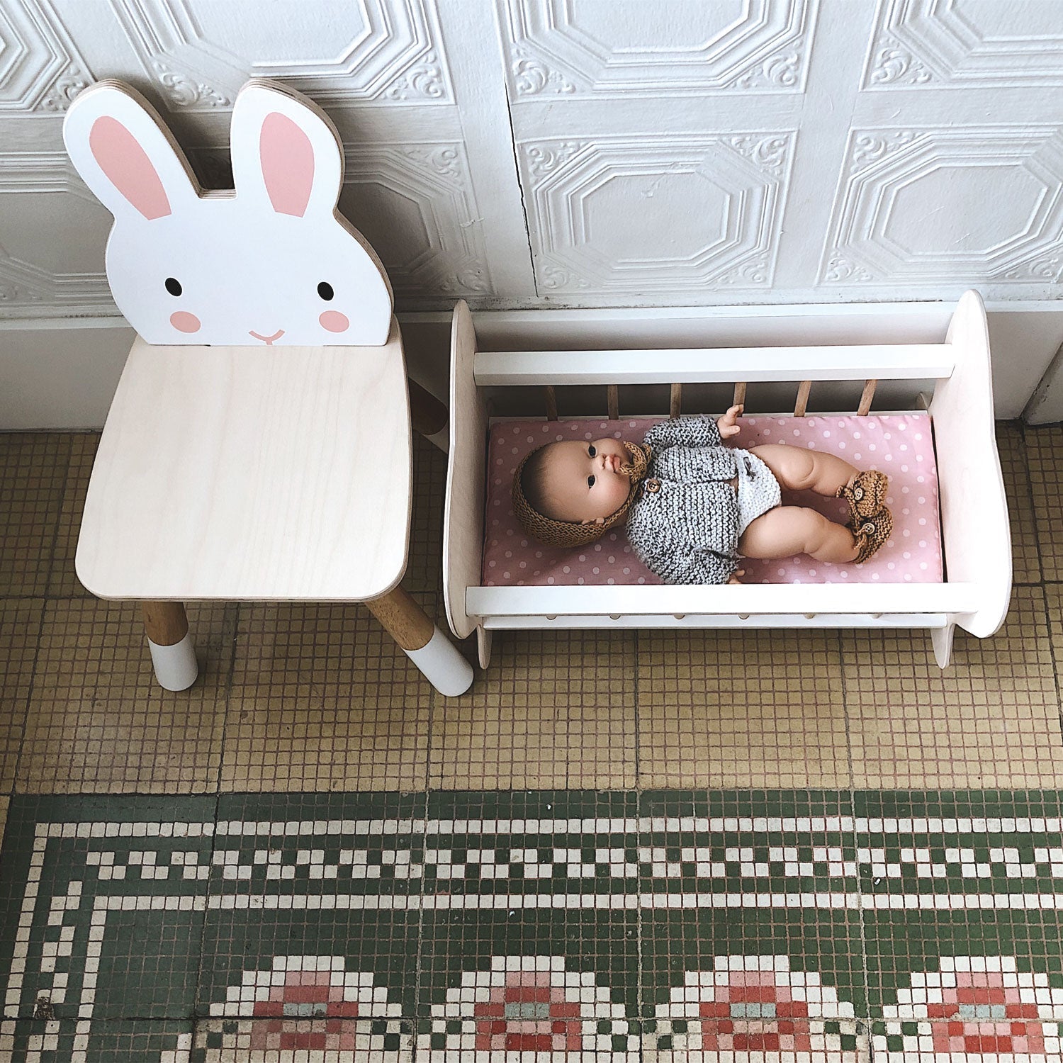 Forest Rabbit Chair - The Nurturing Nook