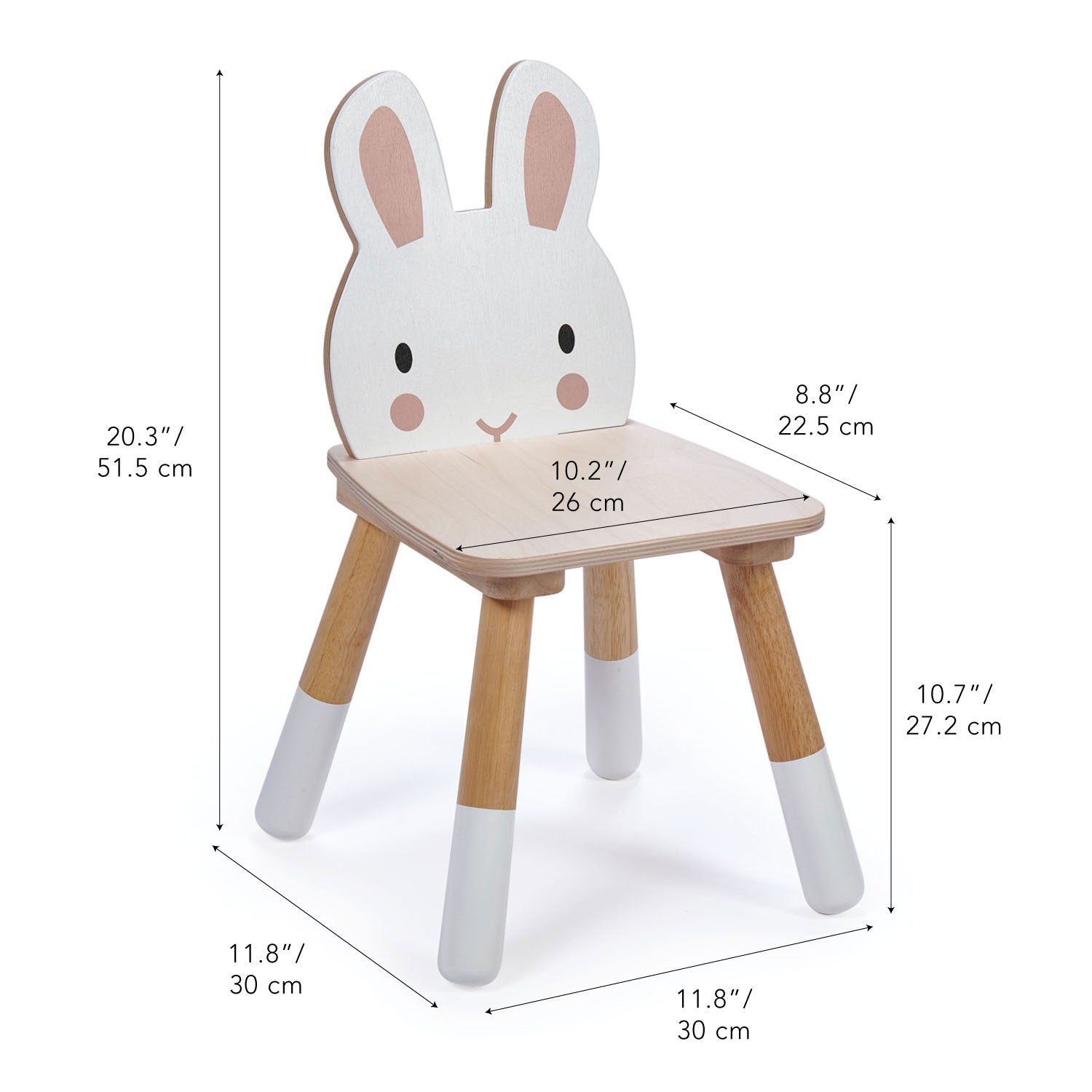 Forest Rabbit Chair - The Nurturing Nook