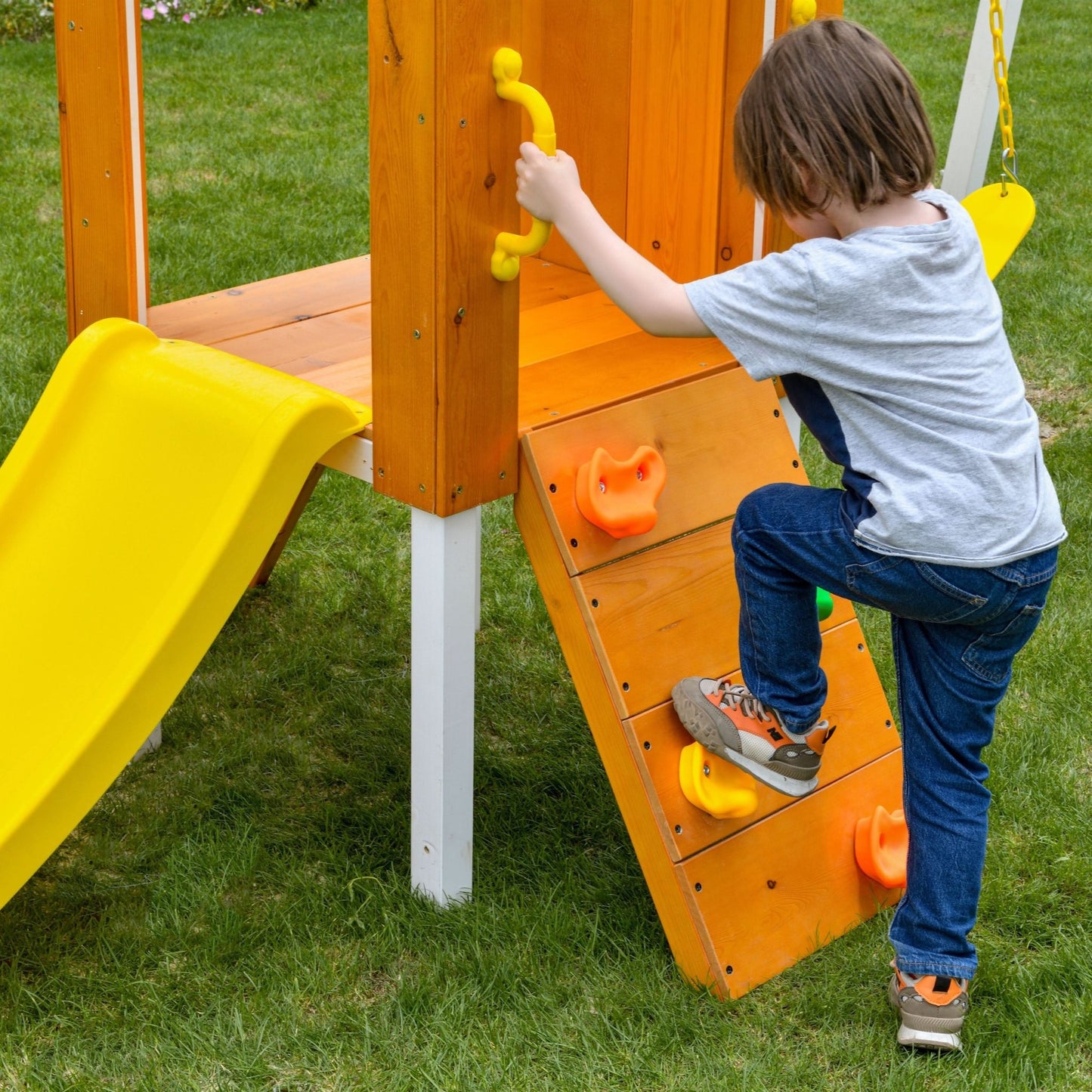Forest Small - Outdoor Toddler Swing set - The Nurturing Nook
