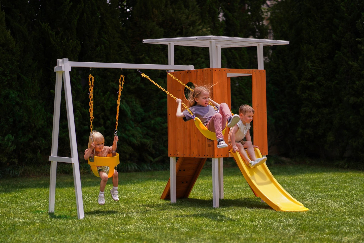 Forest Small - Outdoor Toddler Swing set - The Nurturing Nook