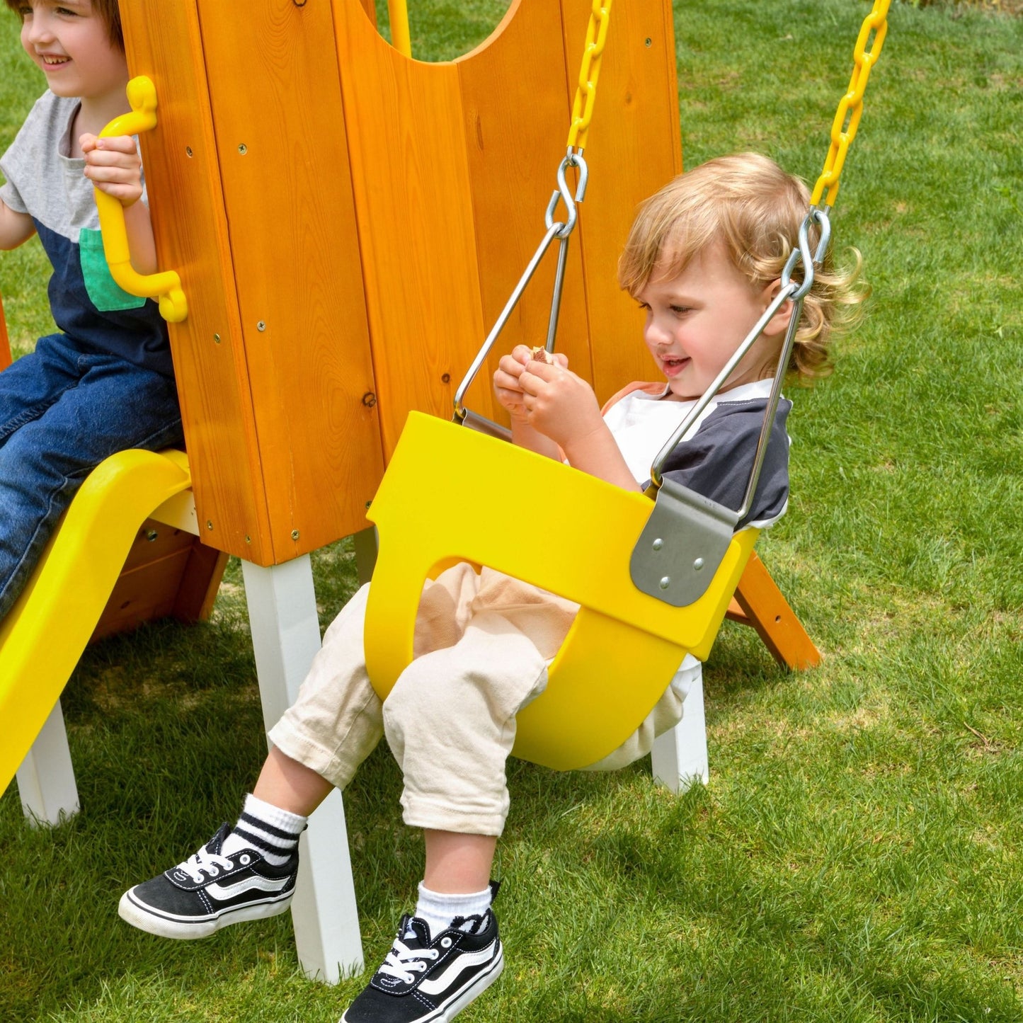 Forest Small - Outdoor Toddler Swing set - The Nurturing Nook