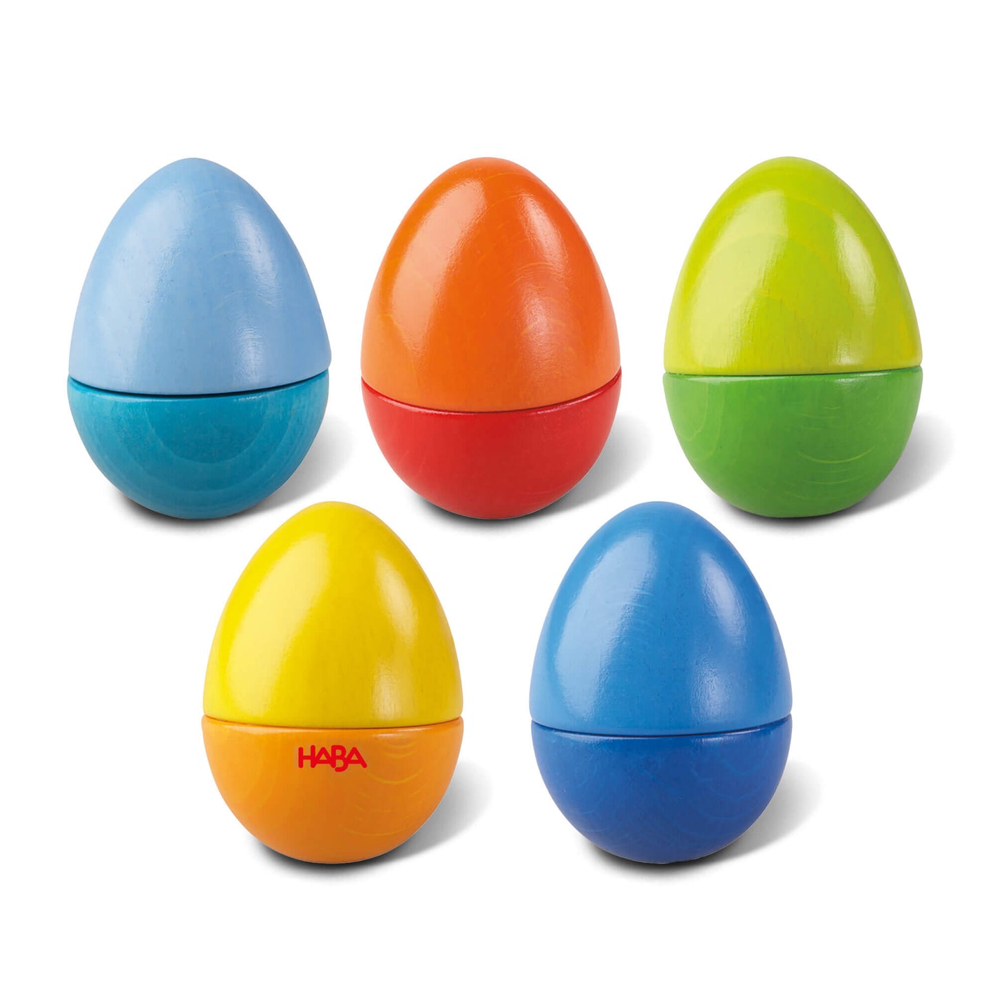 Fun with Sounds Wooden Eggs - The Nurturing Nook