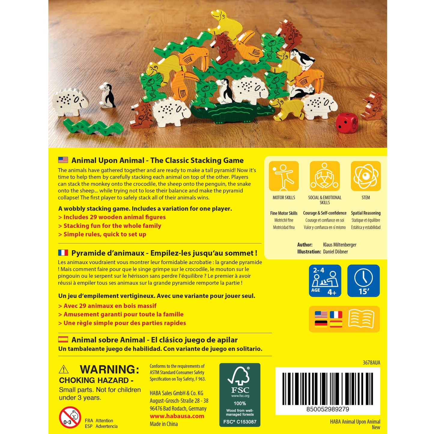 Animal Upon Animal Game - Compact Version