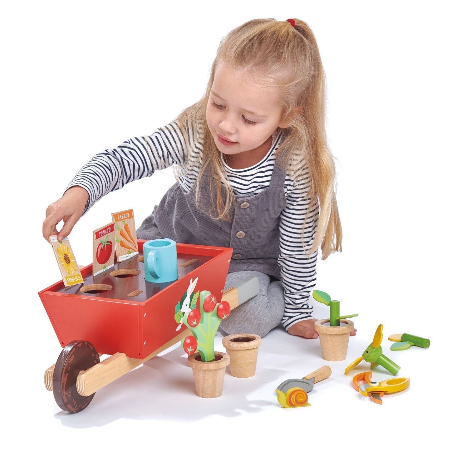 Garden Wheelbarrow Set - The Nurturing Nook