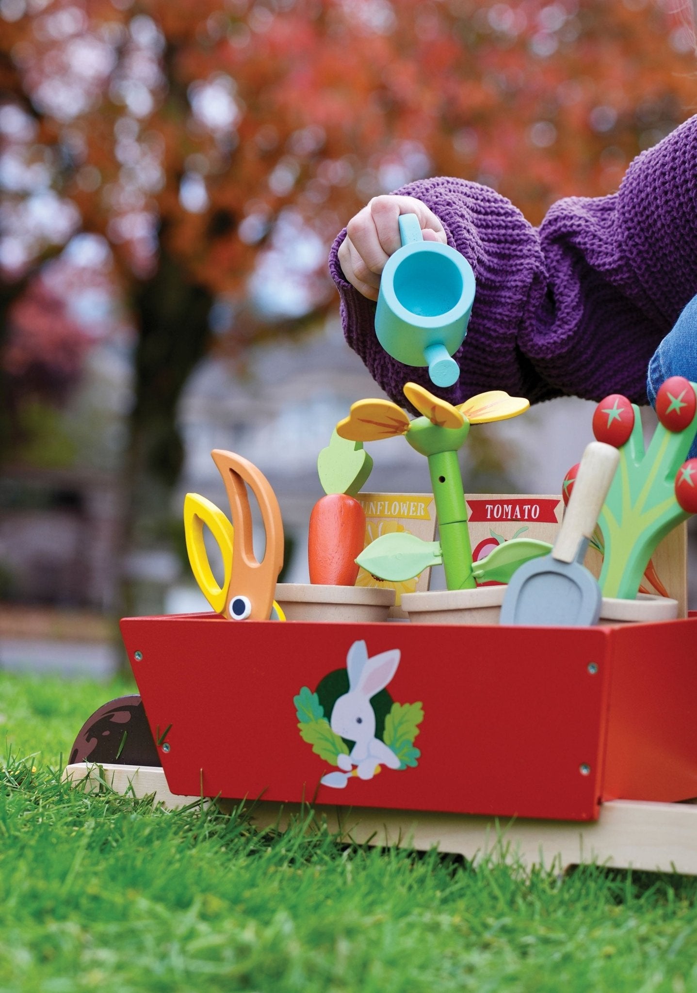 Garden Wheelbarrow Set - The Nurturing Nook